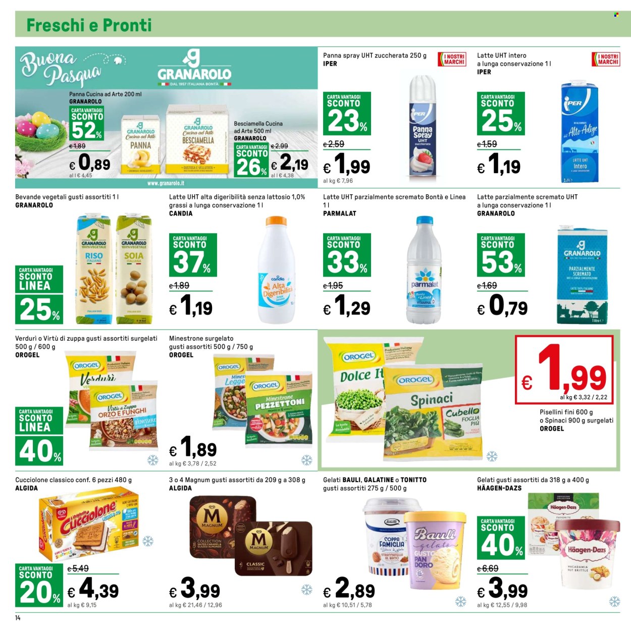 Volantino Iper, La grande i - 19/3/2026 - 29/3/2026. Pagina 14