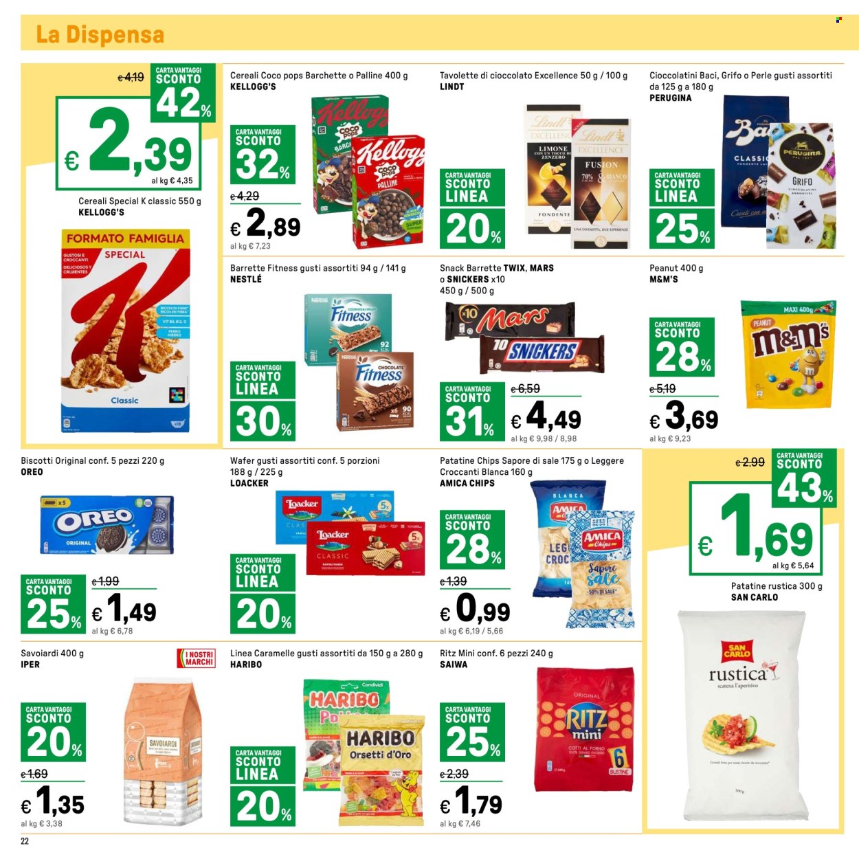 Volantino Iper, La grande i - 19/3/2026 - 29/3/2026. Pagina 22