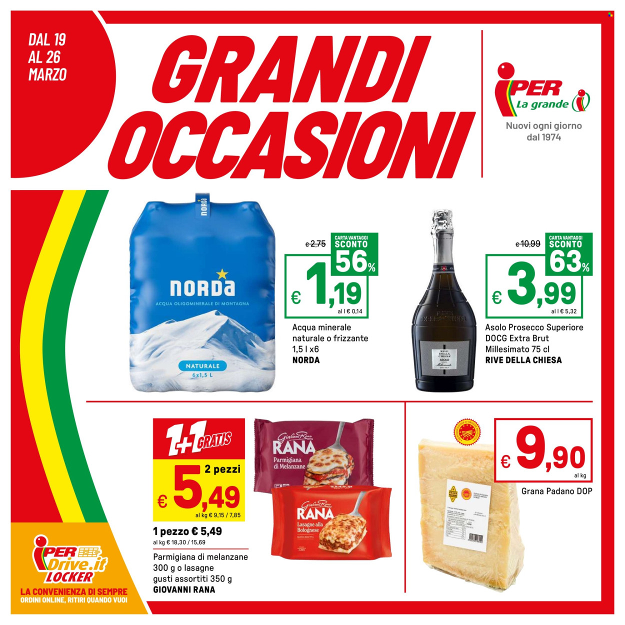 Volantino Iper, La grande i - 19/3/2026 - 29/3/2026. Pagina 1