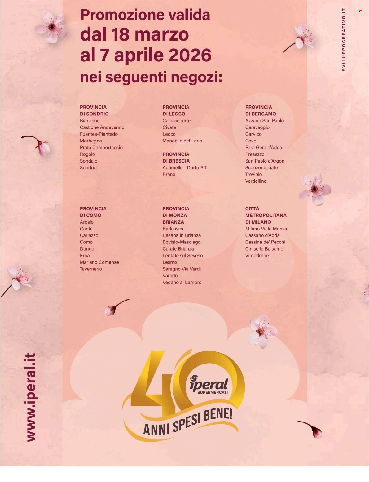 Volantino Iperal - 18/3/2026 - 7/4/2026. Pagina 52