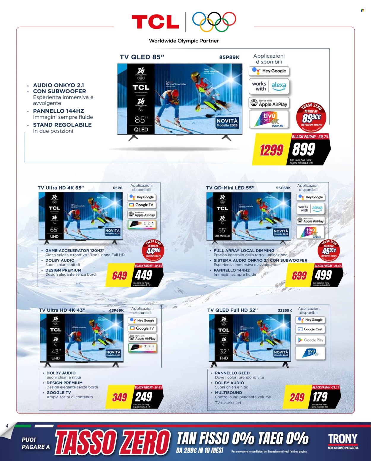 Volantino Trony - 19/3/2026 - 1/4/2026. Pagina 4