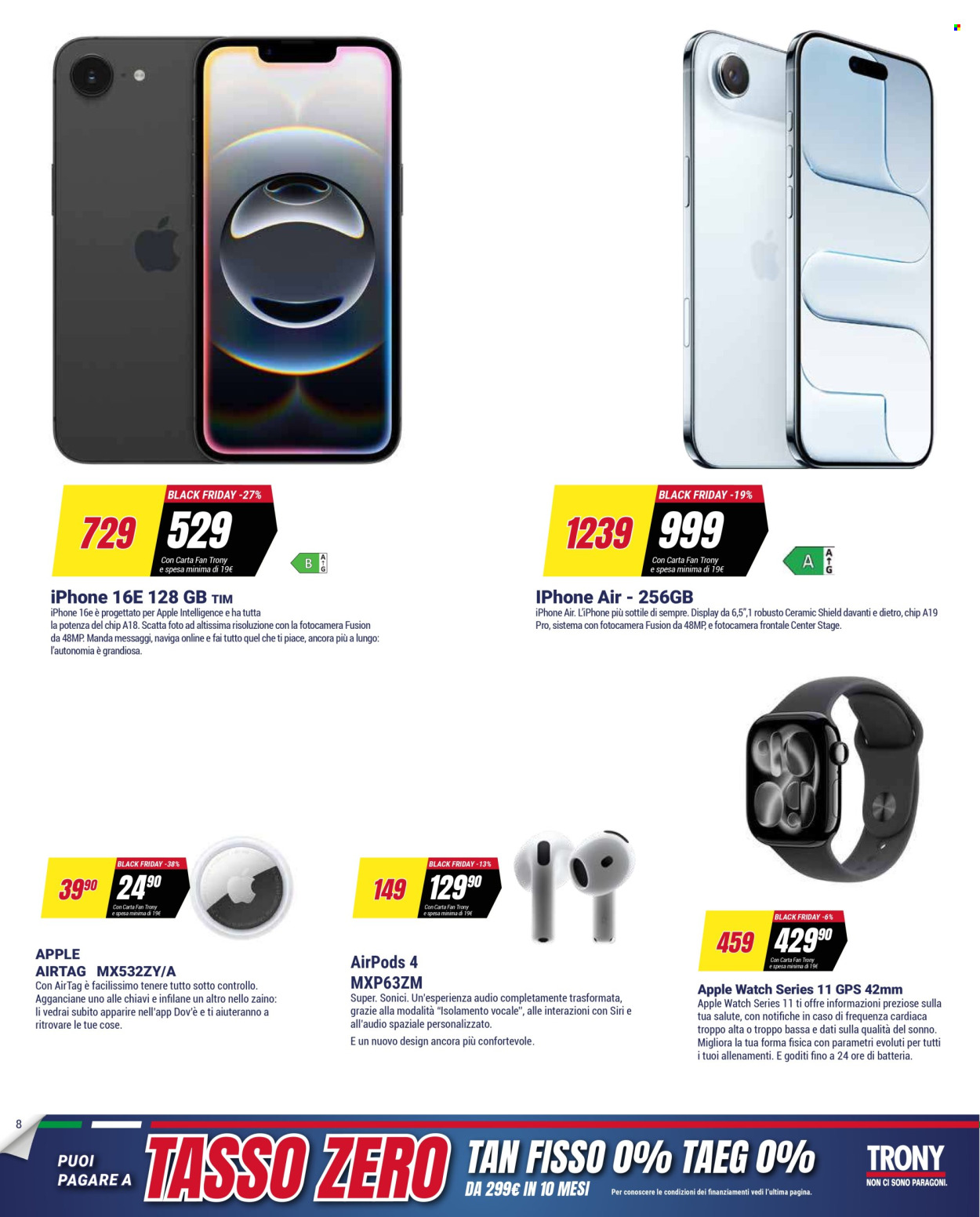 Volantino Trony - 19/3/2026 - 1/4/2026. Pagina 8