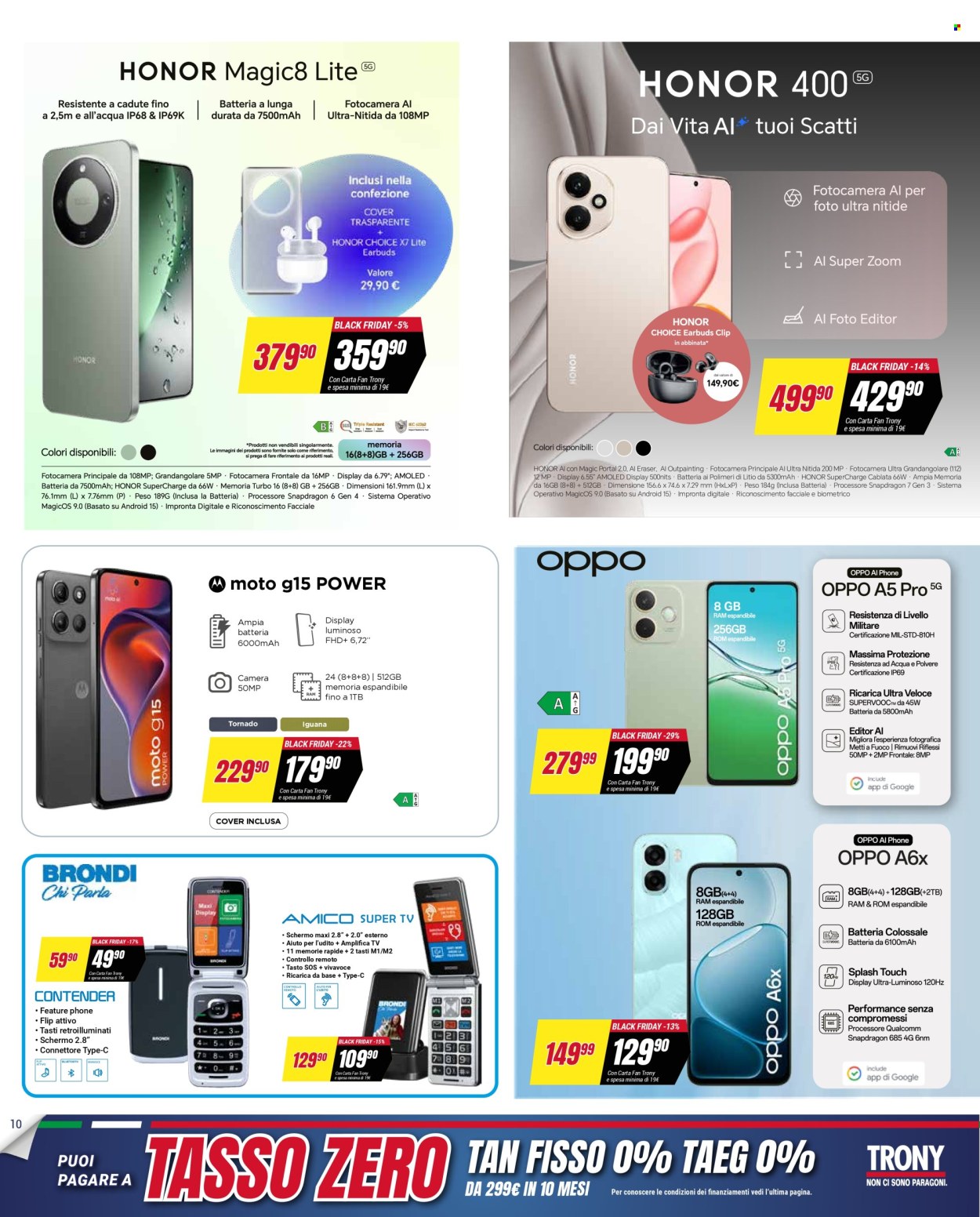 Volantino Trony - 19/3/2026 - 1/4/2026. Pagina 10