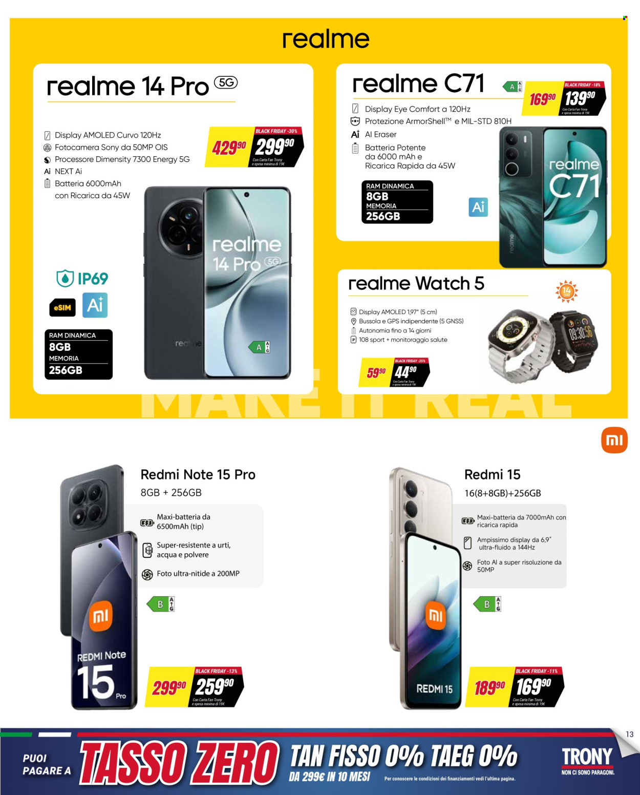 Volantino Trony - 19/3/2026 - 1/4/2026. Pagina 13