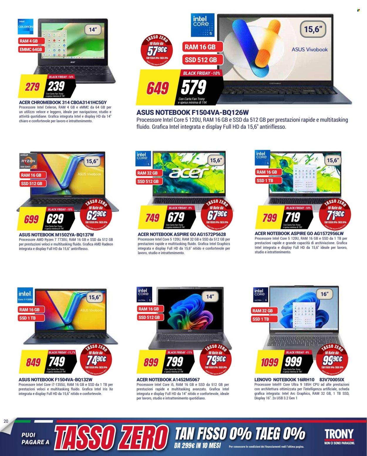 Volantino Trony - 19/3/2026 - 1/4/2026. Pagina 19