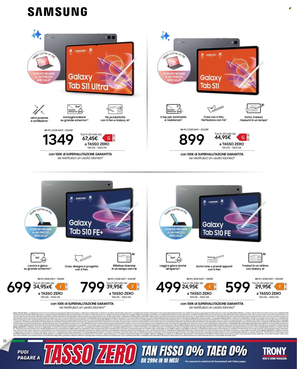 Volantino Trony - 19/3/2026 - 1/4/2026. Pagina 25