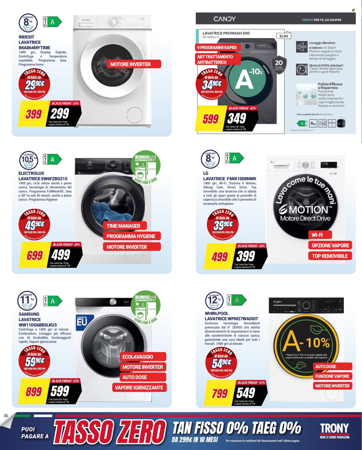 Volantino Trony - 19/3/2026 - 1/4/2026. Pagina 35