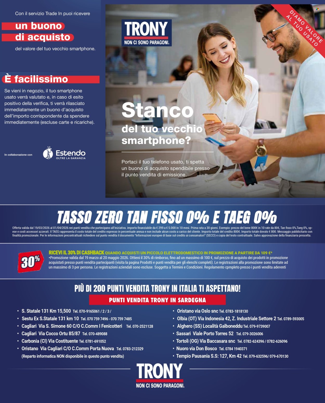Volantino Trony - 19/3/2026 - 20/5/2026. Pagina 8