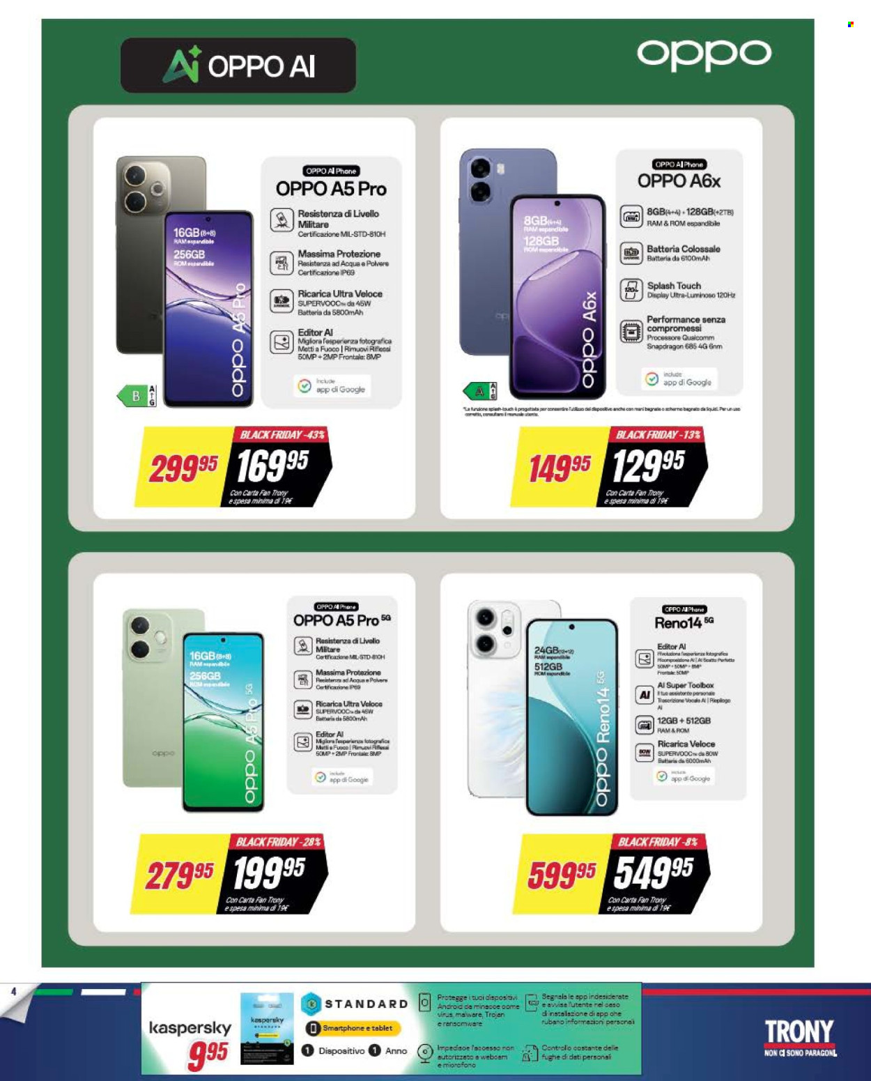 Volantino Trony - 19/3/2026 - 1/4/2026. Pagina 4