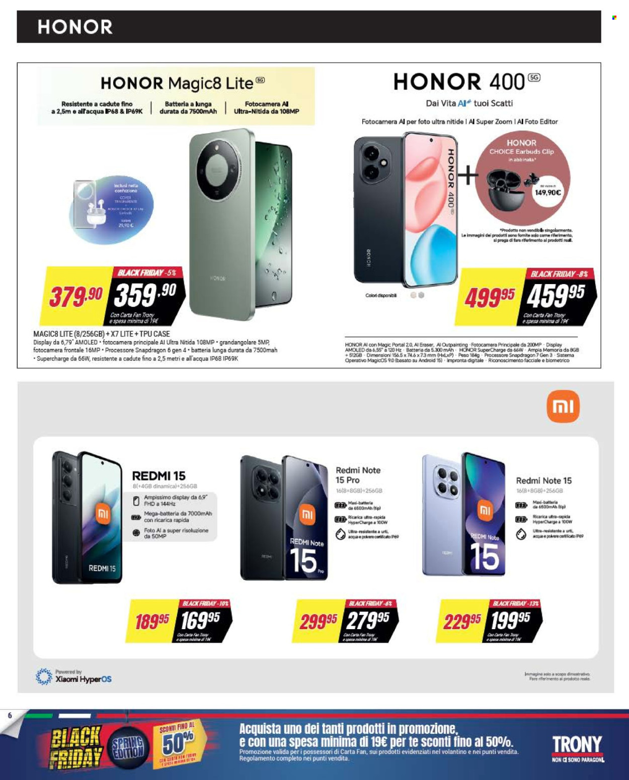 Volantino Trony - 19/3/2026 - 1/4/2026. Pagina 6