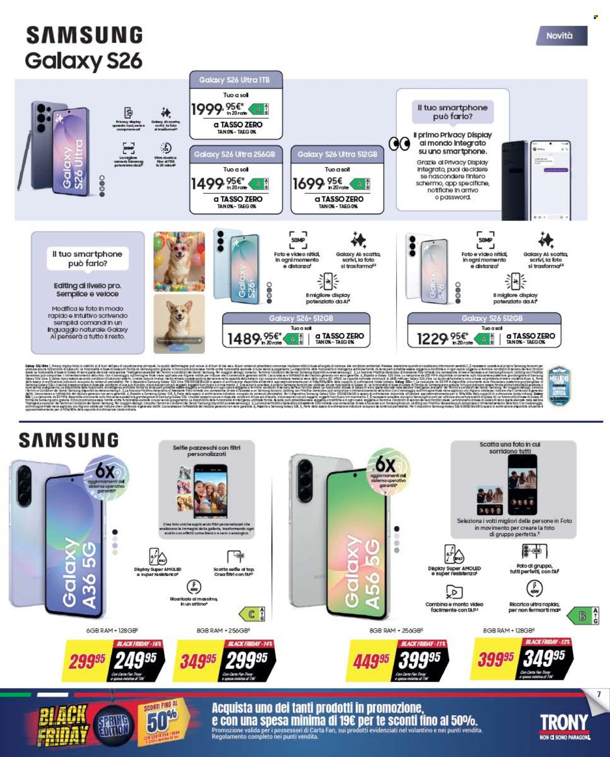 Volantino Trony - 19/3/2026 - 1/4/2026. Pagina 7