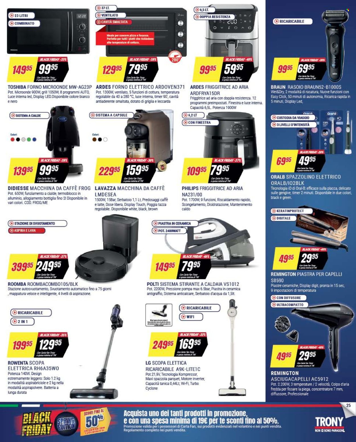 Volantino Trony - 19/3/2026 - 1/4/2026. Pagina 25