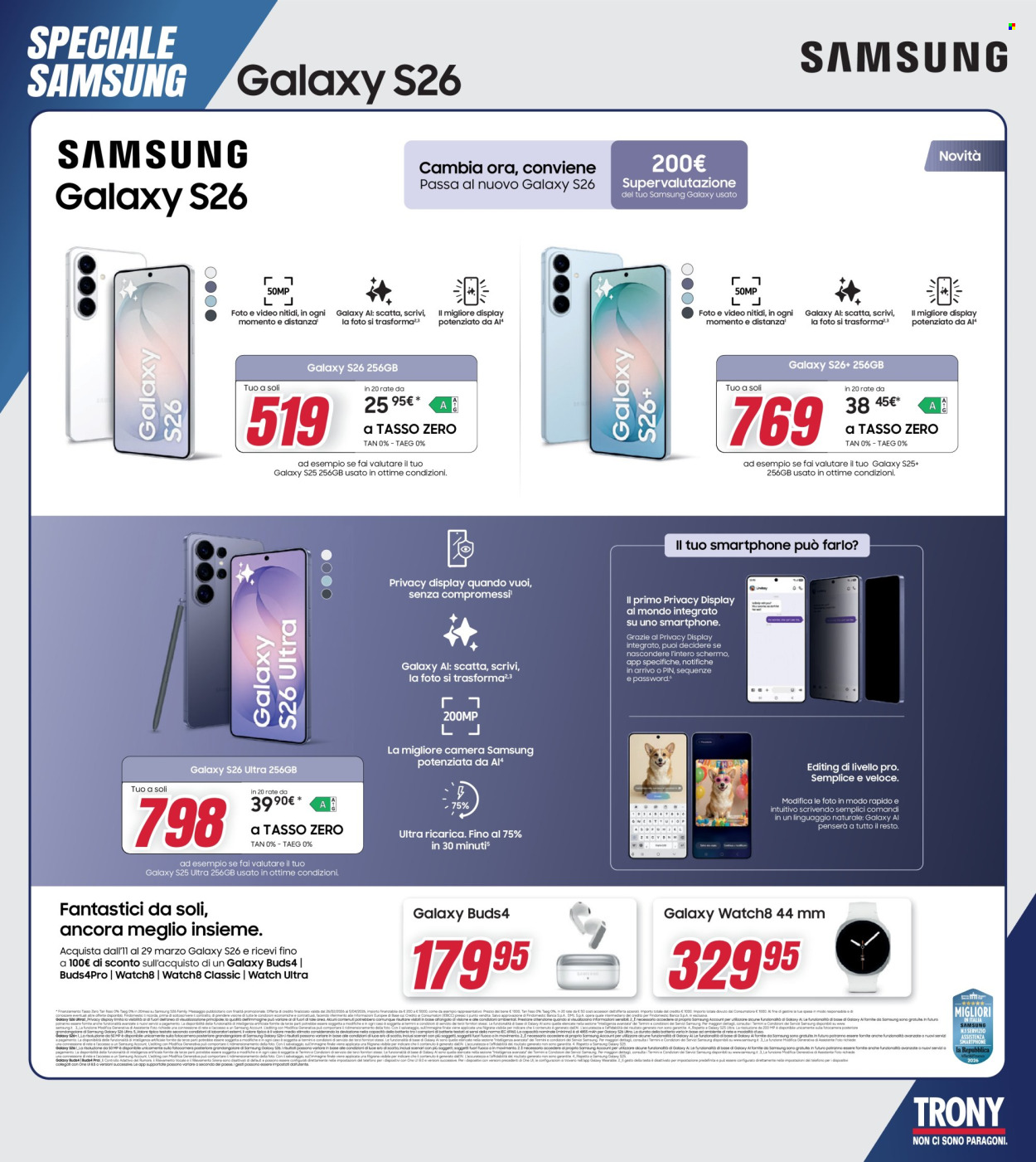 Volantino Trony - 19/3/2026 - 1/4/2026. Pagina 6