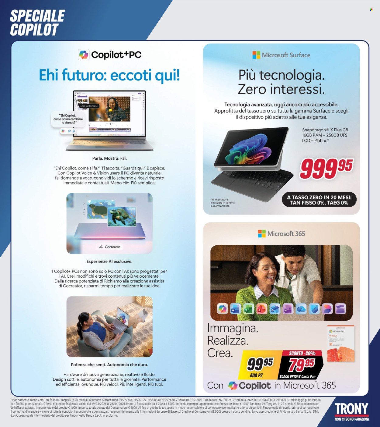 Volantino Trony - 19/3/2026 - 1/4/2026. Pagina 18