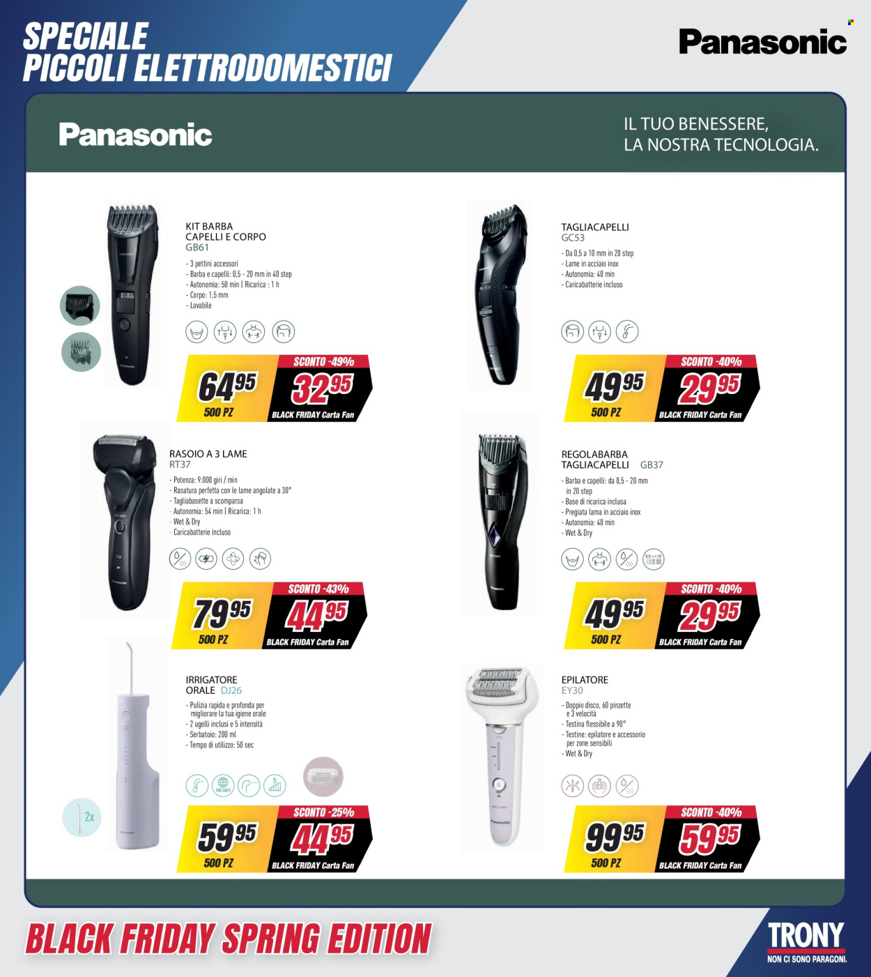 Volantino Trony - 19/3/2026 - 1/4/2026. Pagina 38