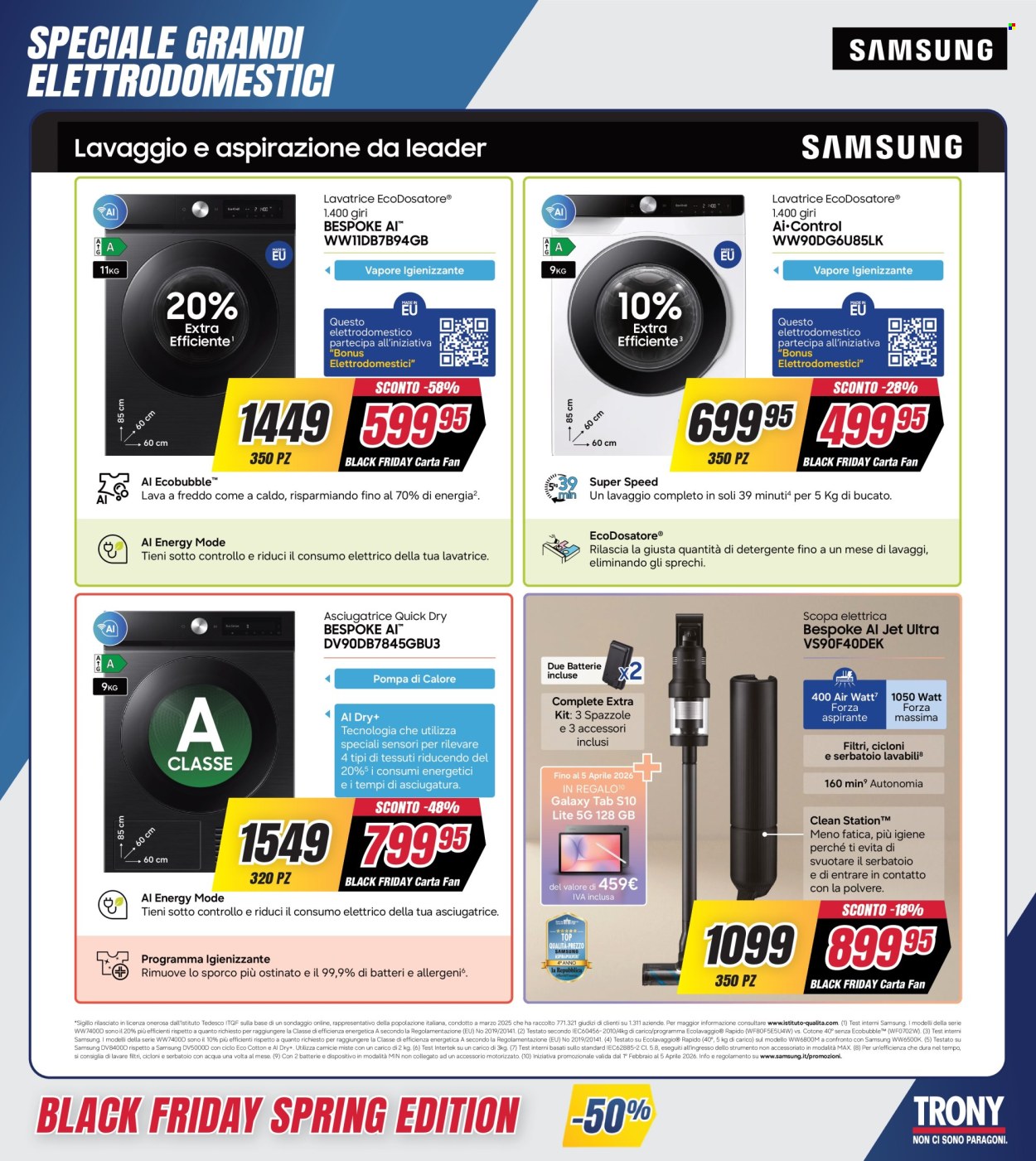 Volantino Trony - 19/3/2026 - 1/4/2026. Pagina 45