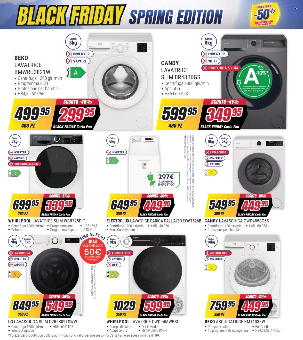 Volantino Trony - 19/3/2026 - 1/4/2026. Pagina 48