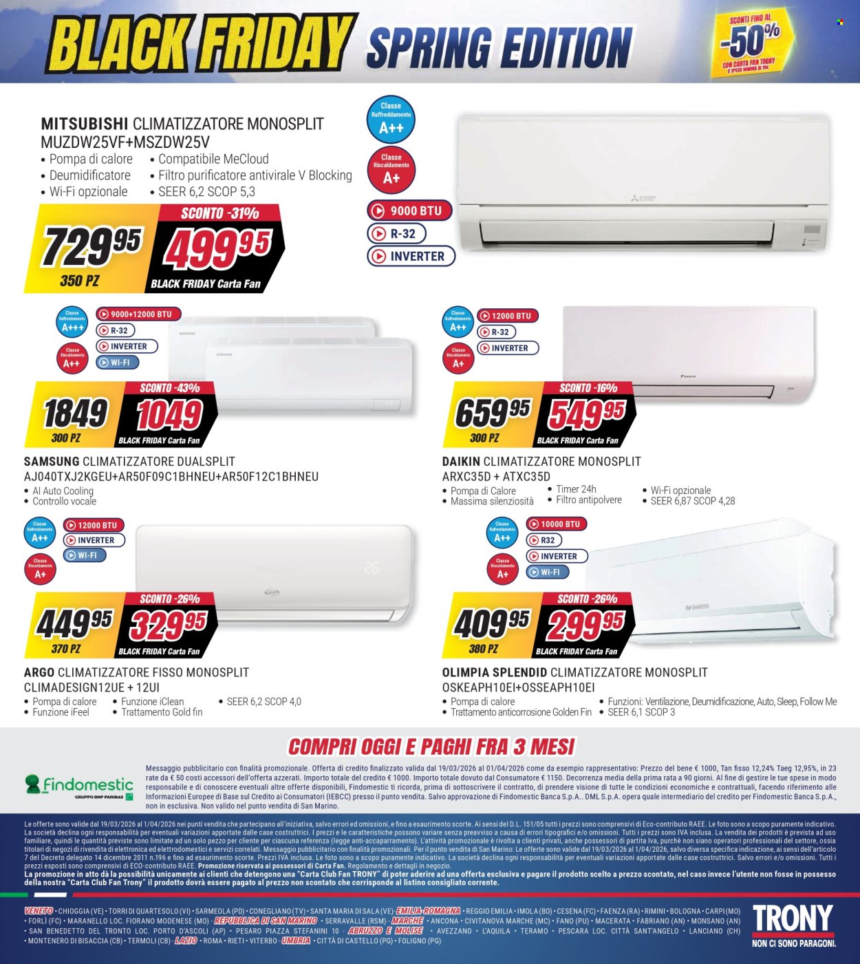 Volantino Trony - 19/3/2026 - 1/4/2026. Pagina 52