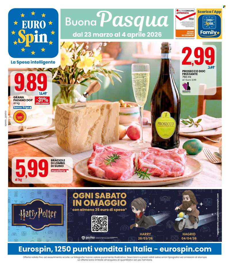 Volantino EuroSpin - 23/3/2026 - 4/4/2026.