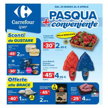 Volantino Carrefour - 24/3/2026 - 6/4/2026.