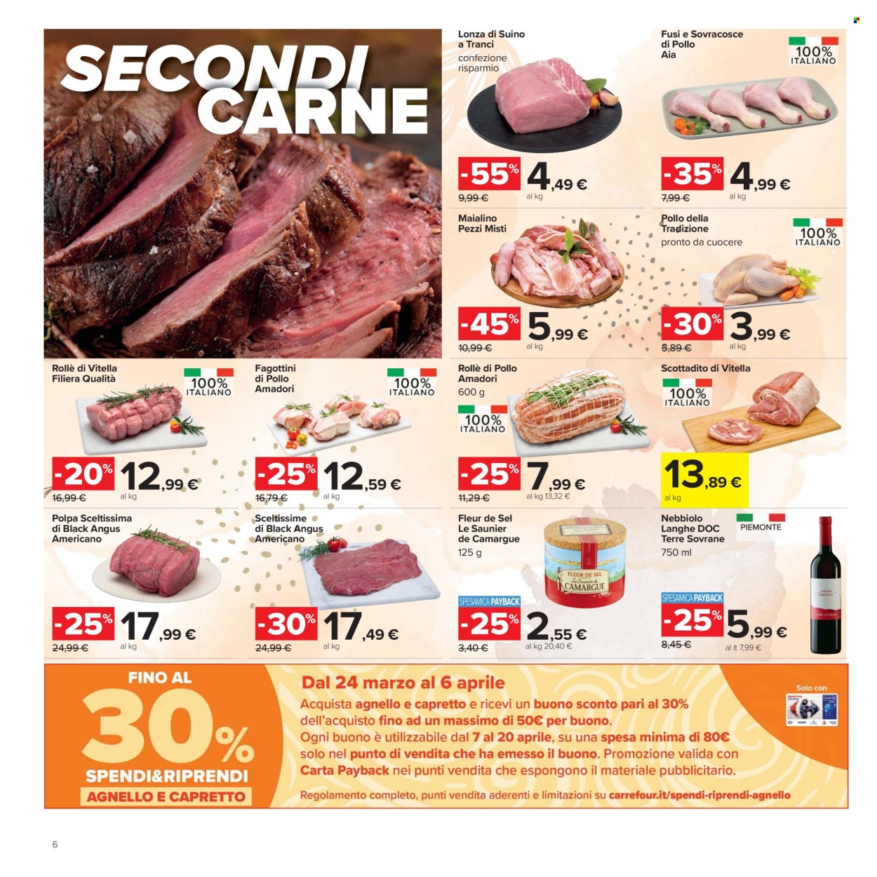 Volantino Carrefour - 24/3/2026 - 6/4/2026. Pagina 6