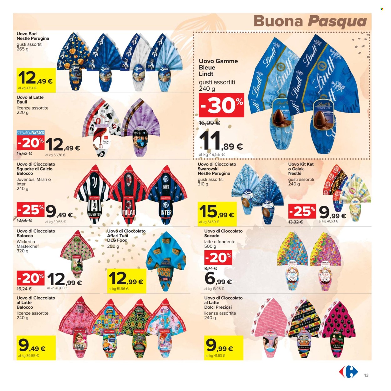 Volantino Carrefour - 24/3/2026 - 6/4/2026. Pagina 13