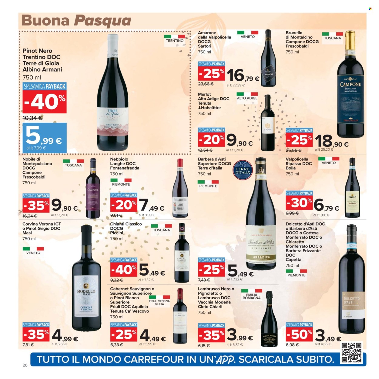 Volantino Carrefour - 24/3/2026 - 6/4/2026. Pagina 20