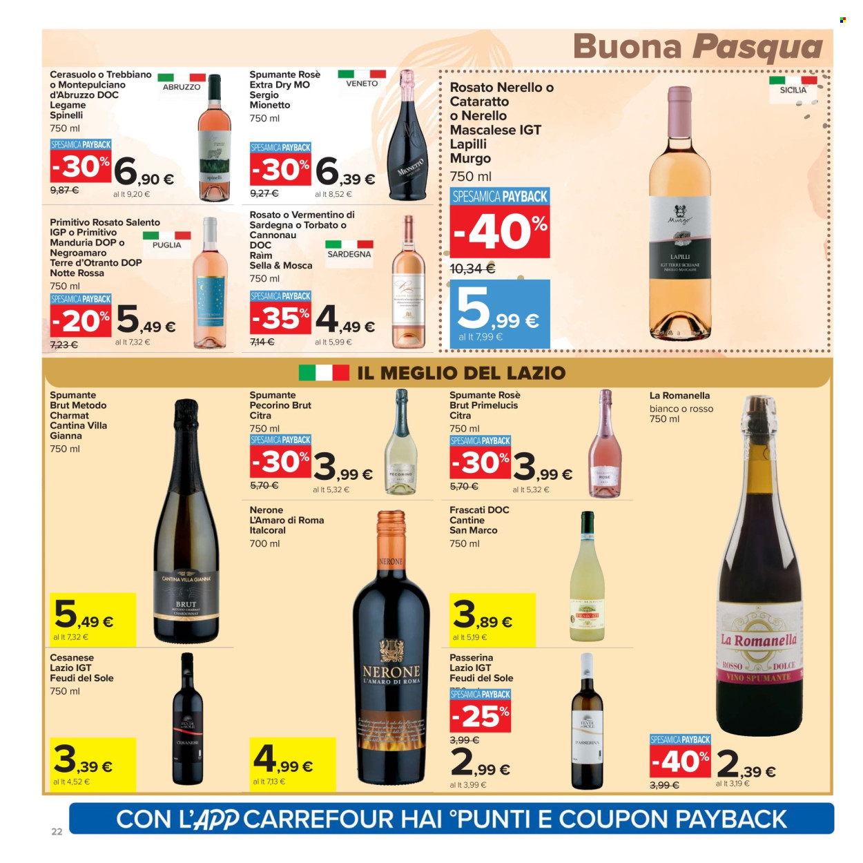 Volantino Carrefour - 24/3/2026 - 6/4/2026. Pagina 22