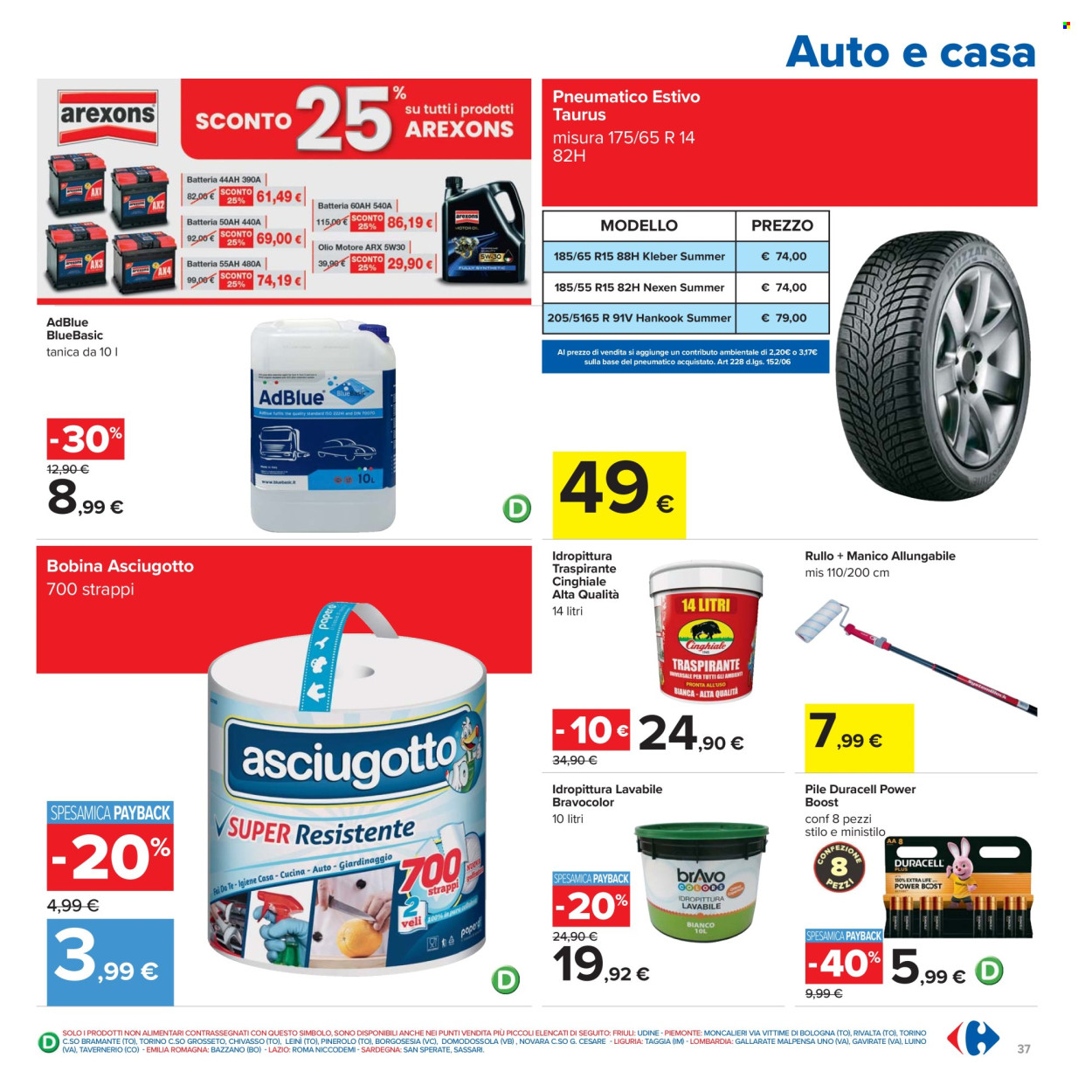 Volantino Carrefour - 24/3/2026 - 6/4/2026. Pagina 37