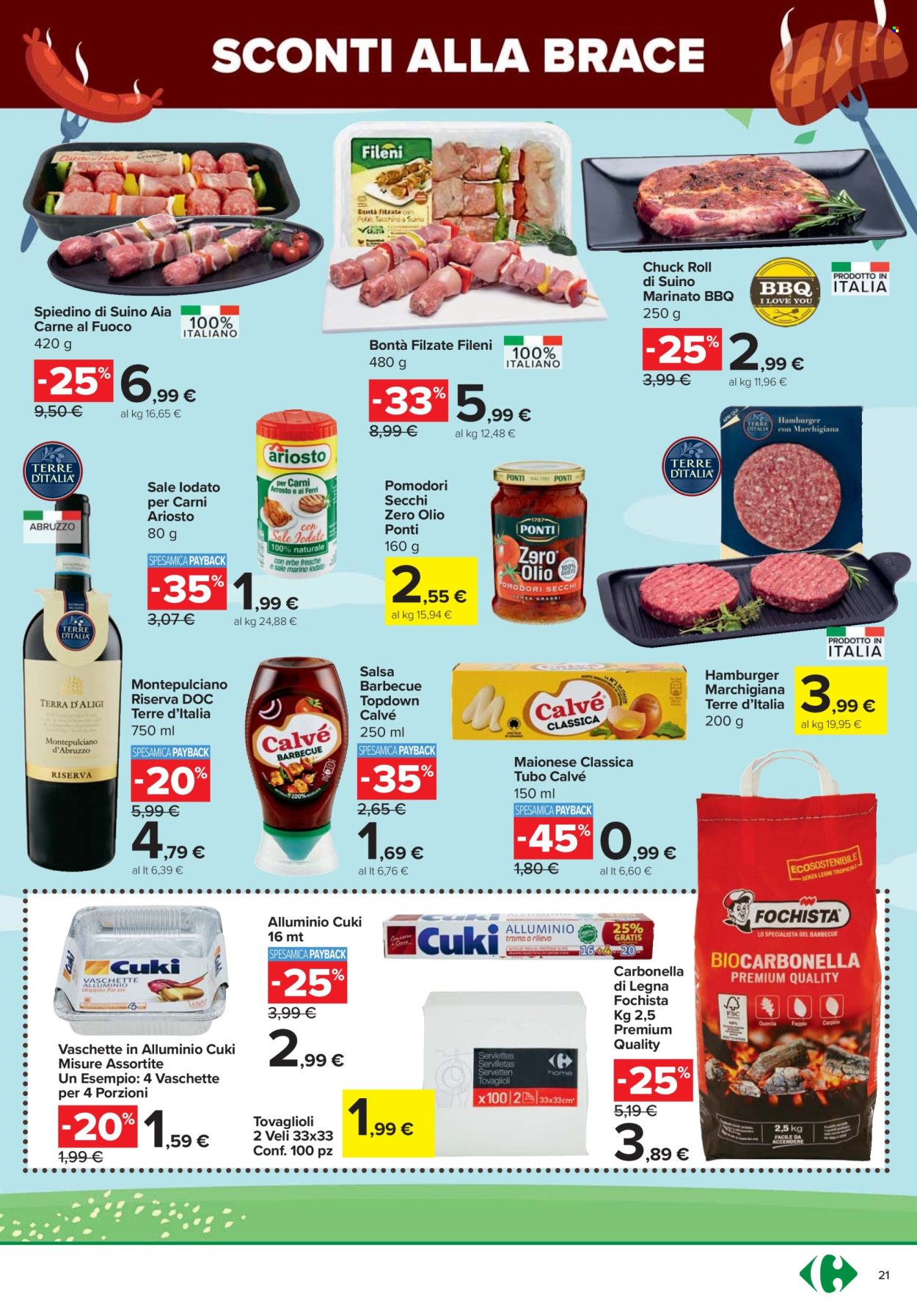 Volantino Carrefour - 24/3/2026 - 6/4/2026. Pagina 21