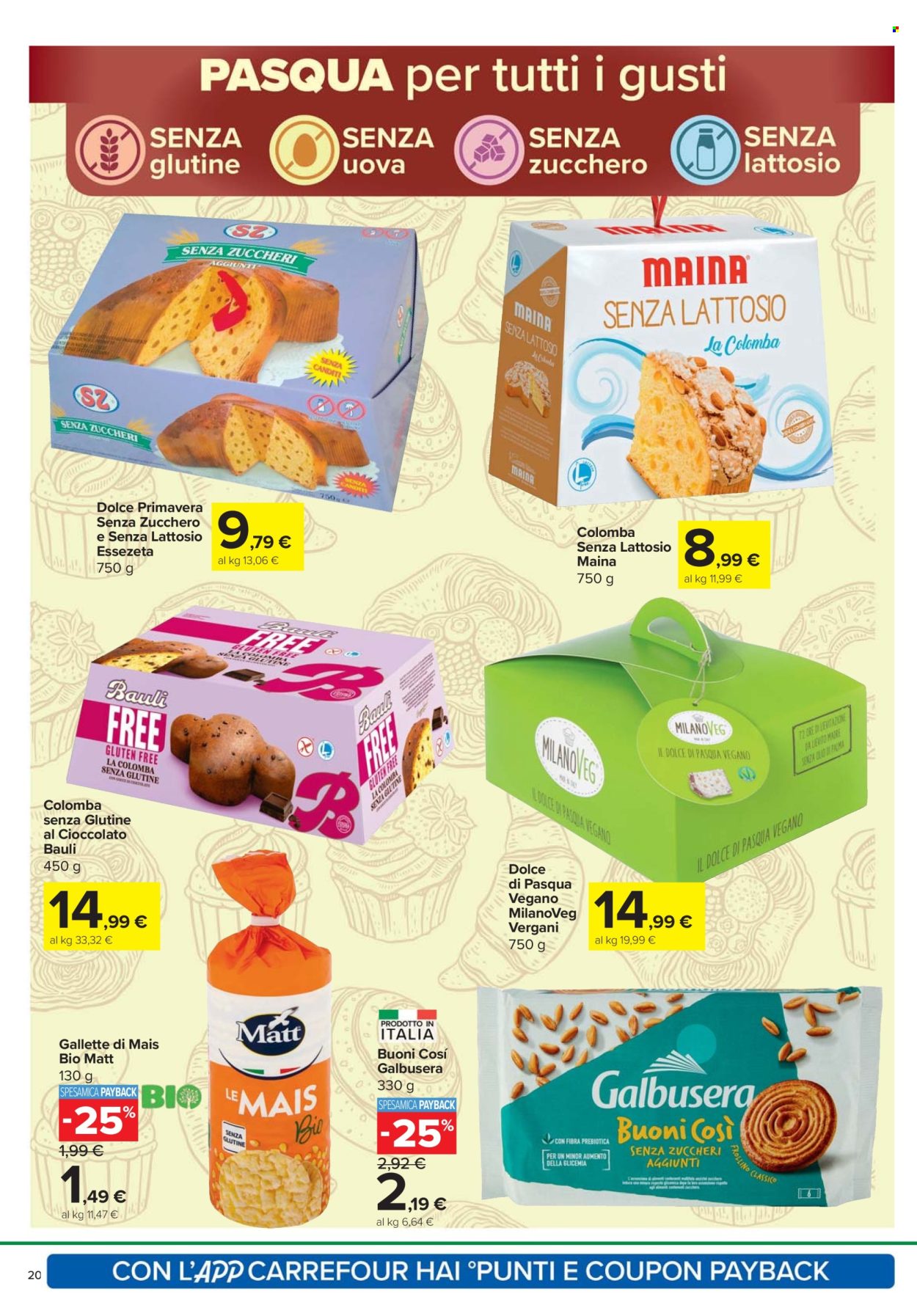 Volantino Carrefour - 24/3/2026 - 6/4/2026. Pagina 20