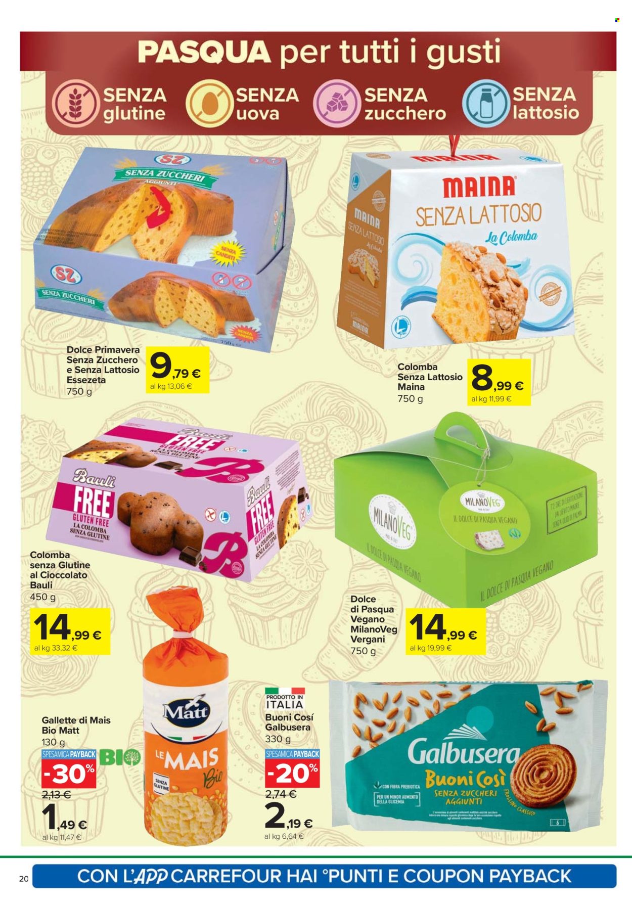Volantino Carrefour - 24/3/2026 - 6/4/2026. Pagina 20