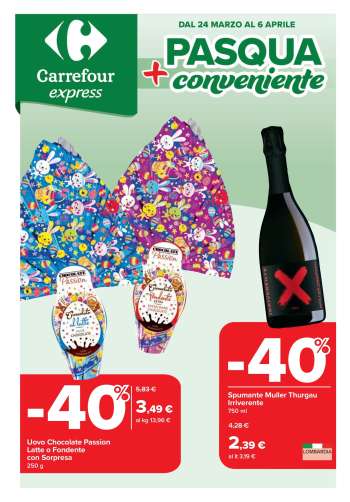 Volantino Carrefour - 24/3/2026 - 6/4/2026.