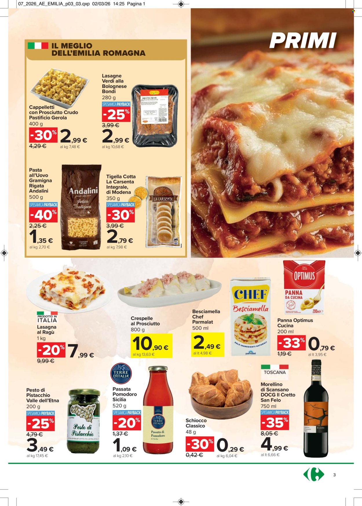 Volantino Carrefour - 24/3/2026 - 6/4/2026. Pagina 3