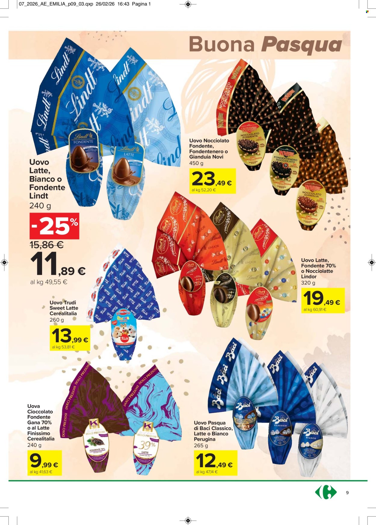 Volantino Carrefour - 24/3/2026 - 6/4/2026. Pagina 9