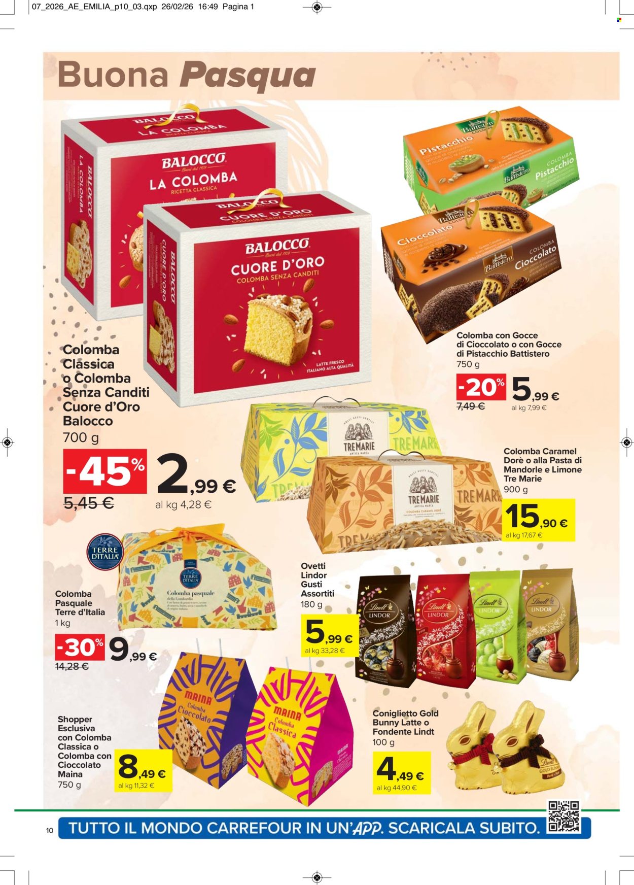 Volantino Carrefour - 24/3/2026 - 6/4/2026. Pagina 10