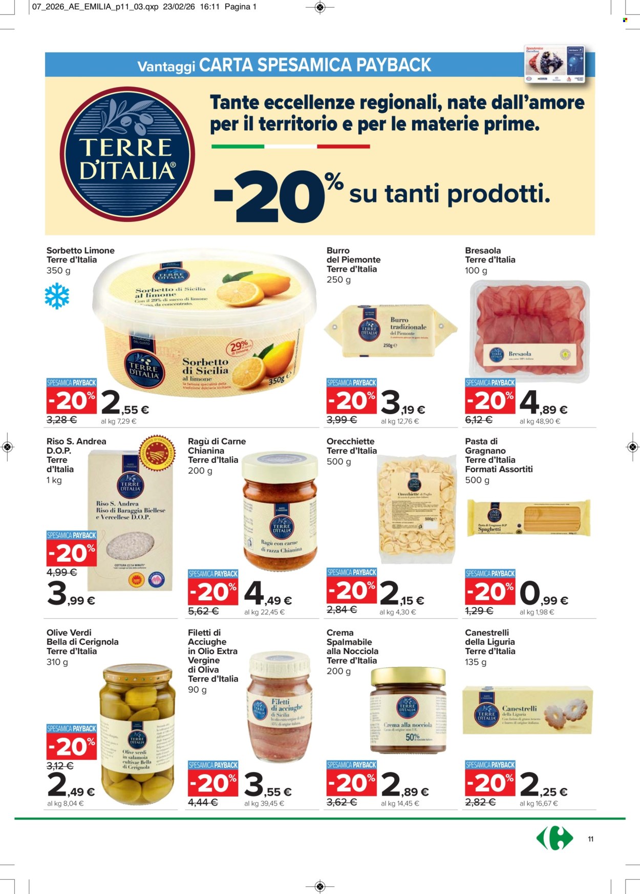 Volantino Carrefour - 24/3/2026 - 6/4/2026. Pagina 11