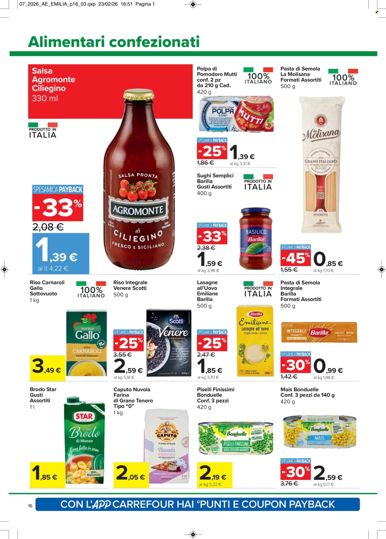 Volantino Carrefour - 24/3/2026 - 6/4/2026. Pagina 16