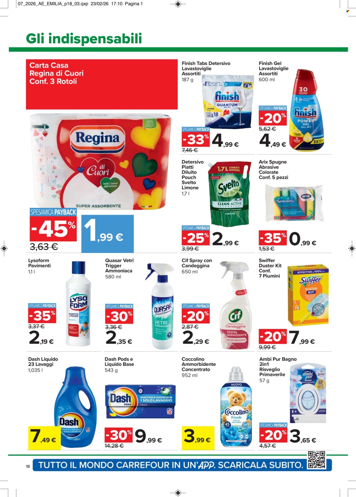 Volantino Carrefour - 24/3/2026 - 6/4/2026. Pagina 18