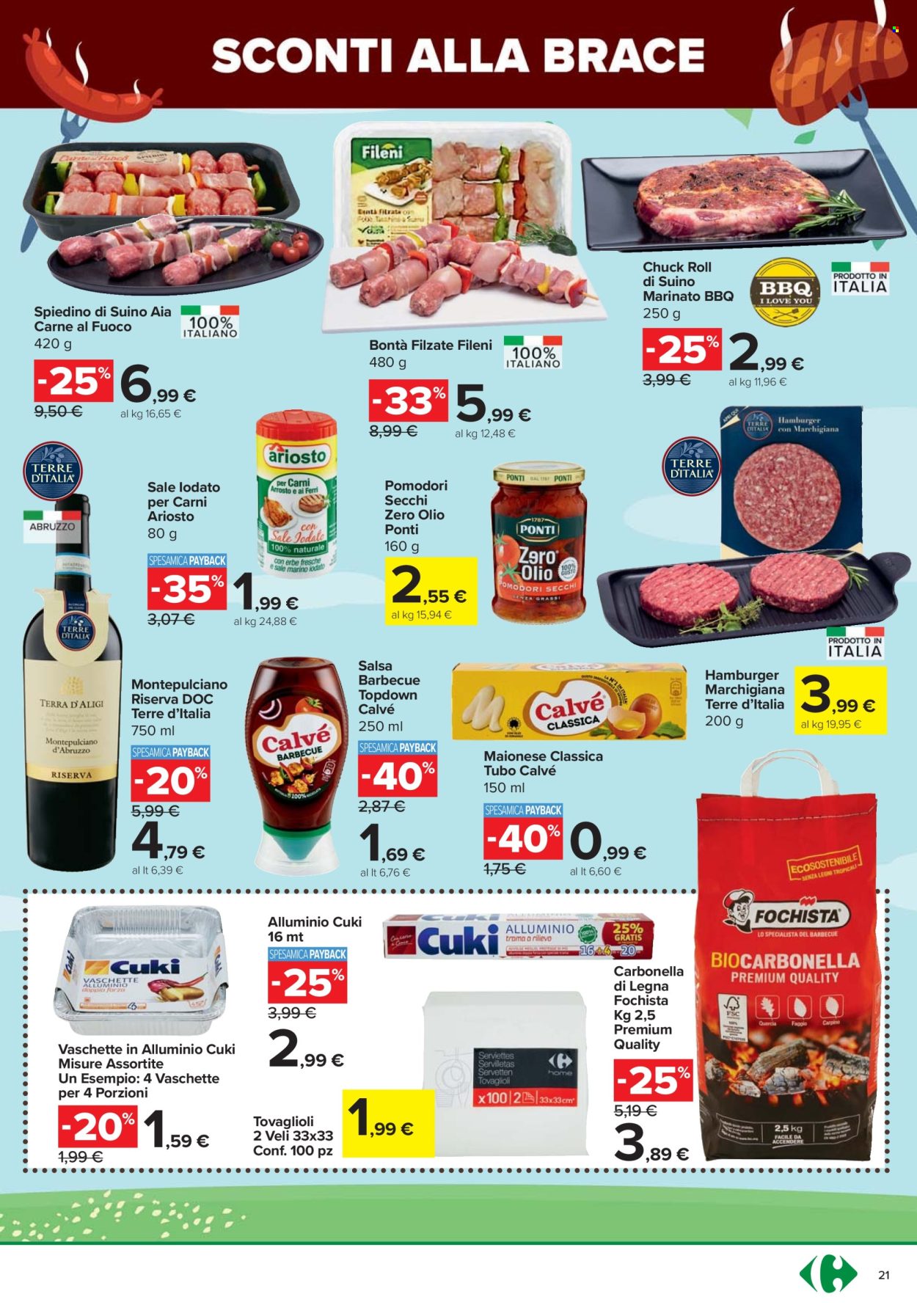Volantino Carrefour - 24/3/2026 - 6/4/2026. Pagina 21