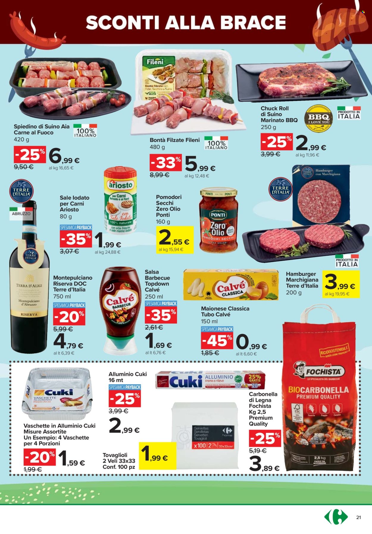 Volantino Carrefour - 24/3/2026 - 6/4/2026. Pagina 21