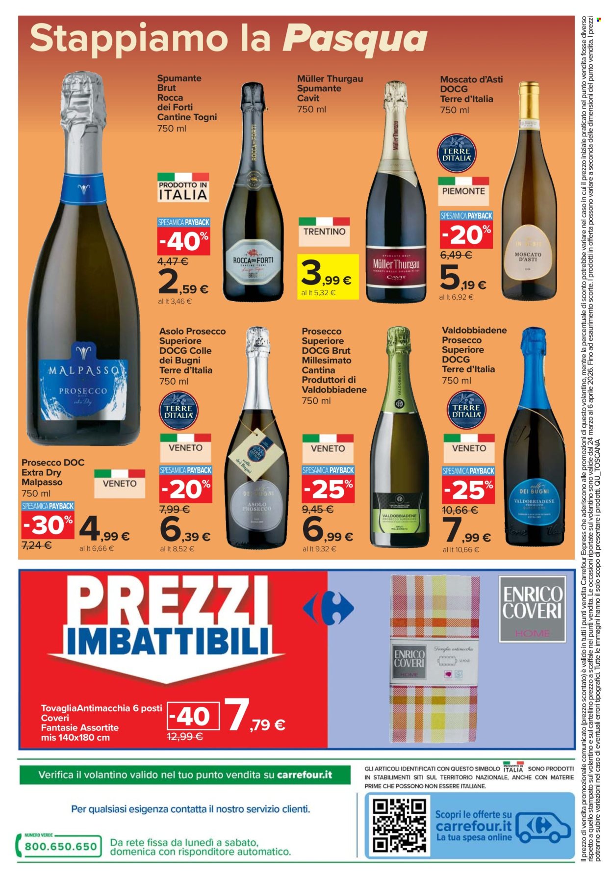 Volantino Carrefour - 24/3/2026 - 6/4/2026. Pagina 22