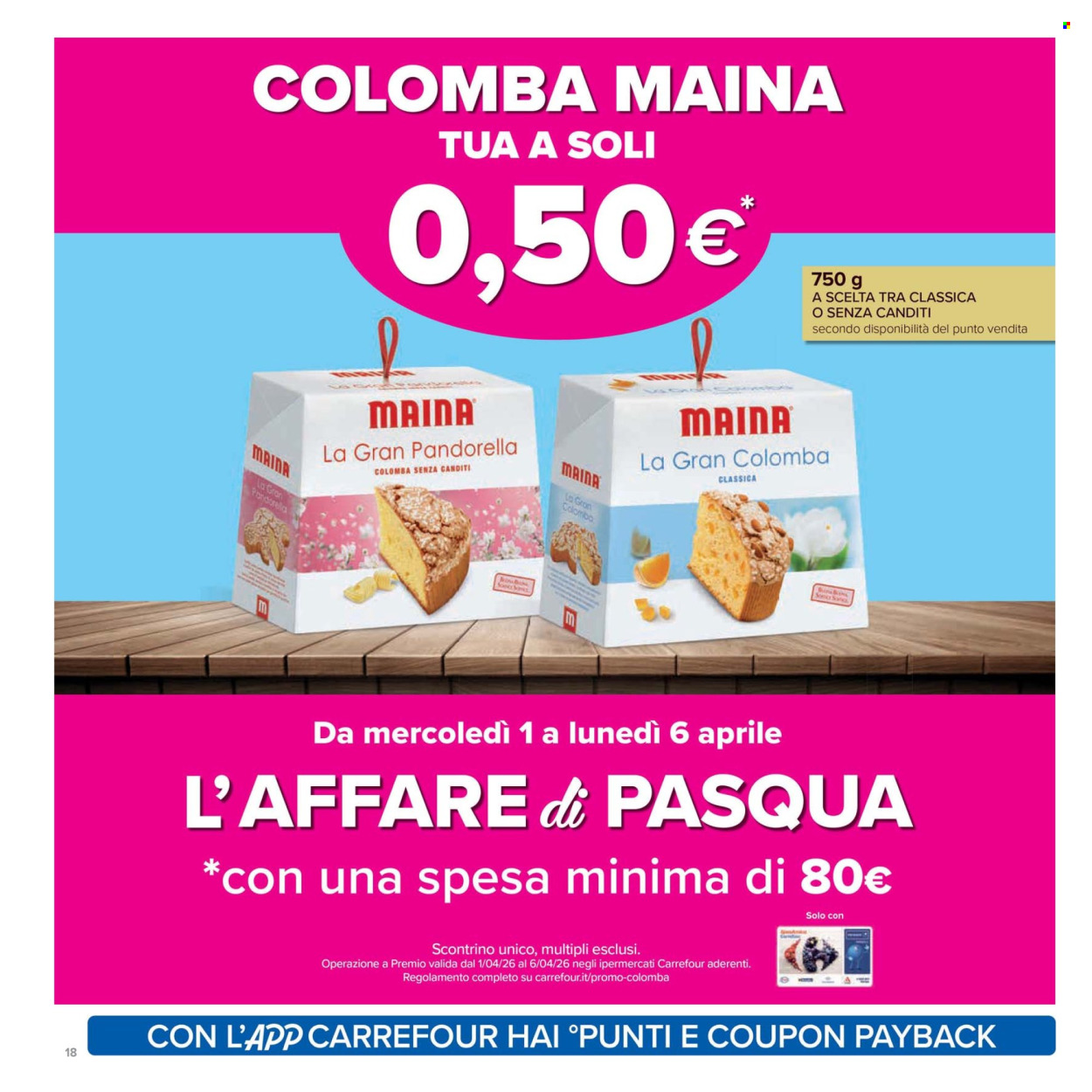 Volantino Carrefour - 24/3/2026 - 6/4/2026. Pagina 18