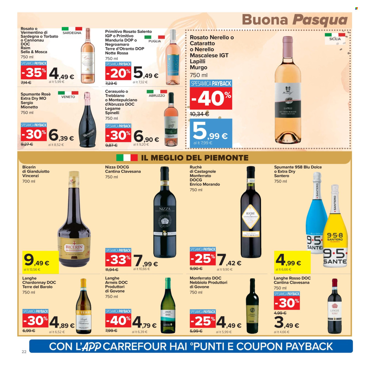 Volantino Carrefour - 24/3/2026 - 6/4/2026. Pagina 22