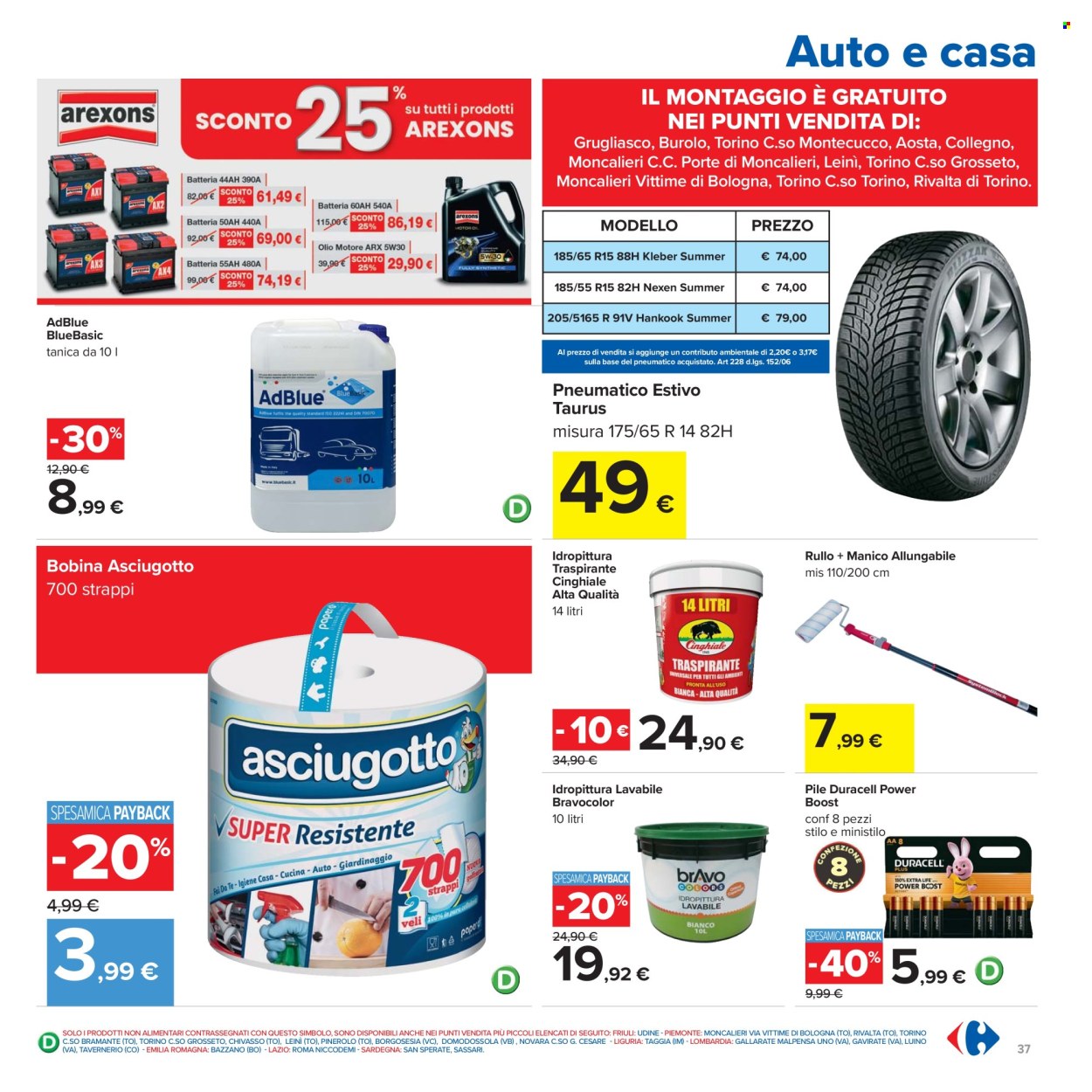 Volantino Carrefour - 24/3/2026 - 6/4/2026. Pagina 37