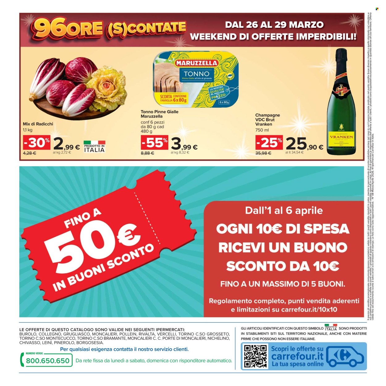 Volantino Carrefour - 24/3/2026 - 6/4/2026. Pagina 50