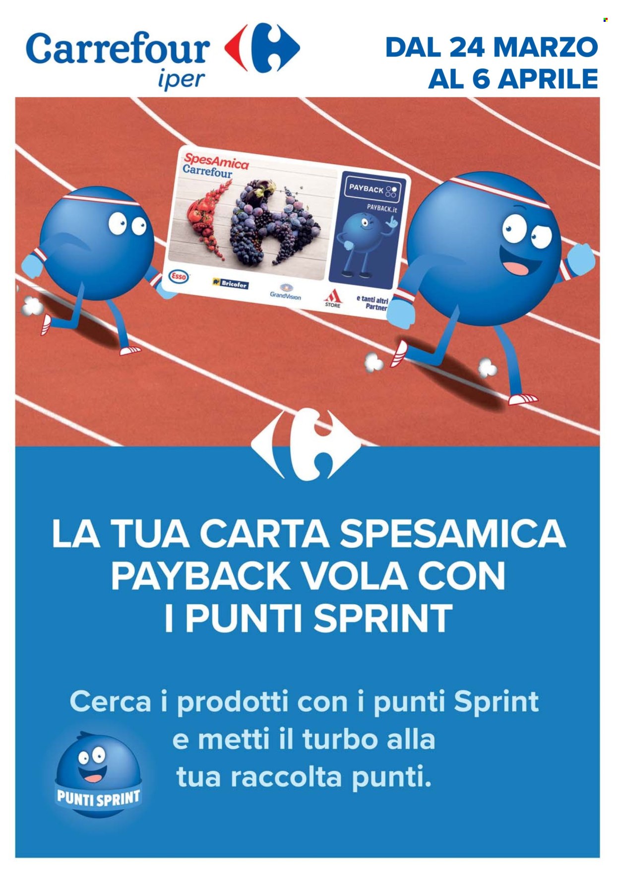 Volantino Carrefour - 24/3/2026 - 6/4/2026. Pagina 1