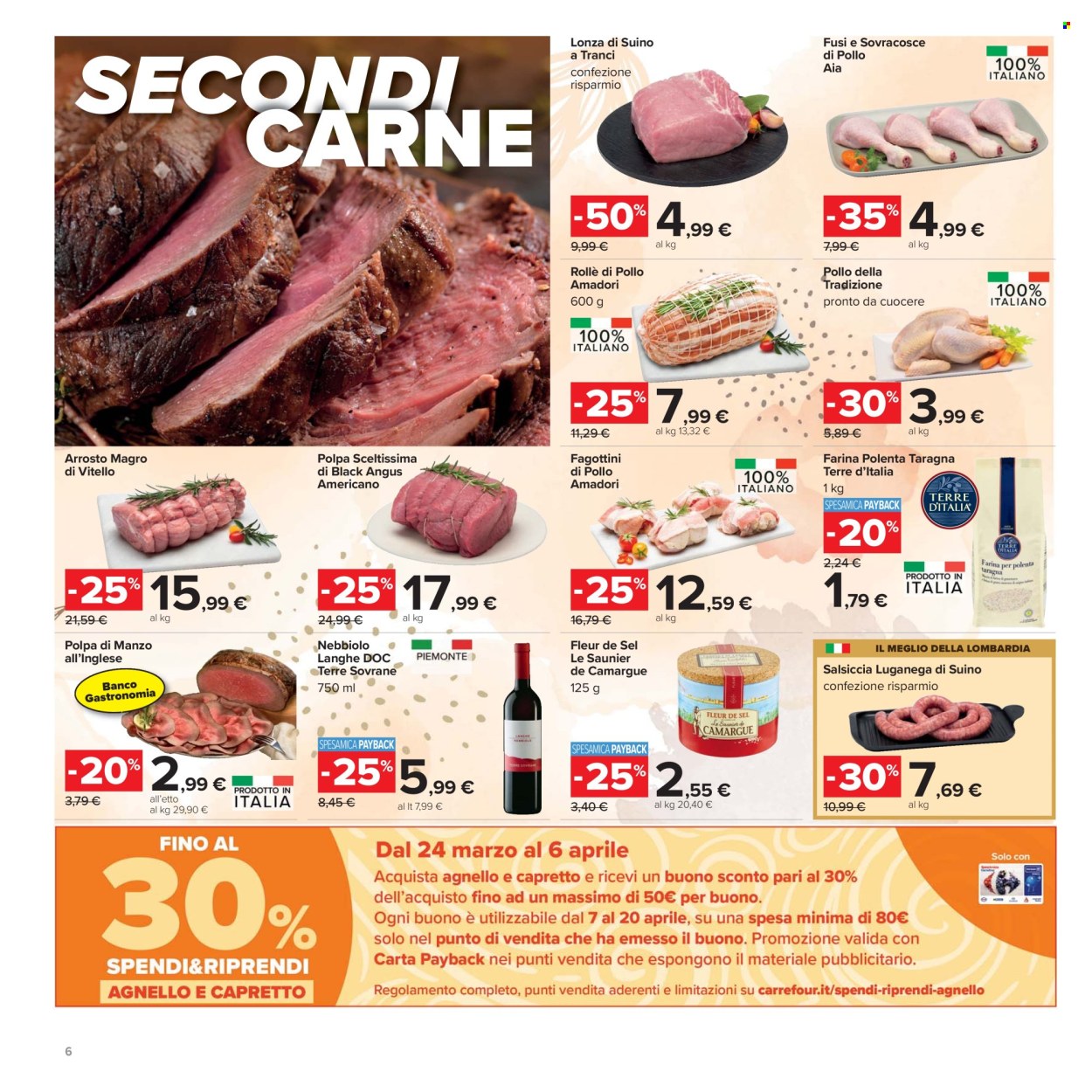 Volantino Carrefour - 24/3/2026 - 6/4/2026. Pagina 6