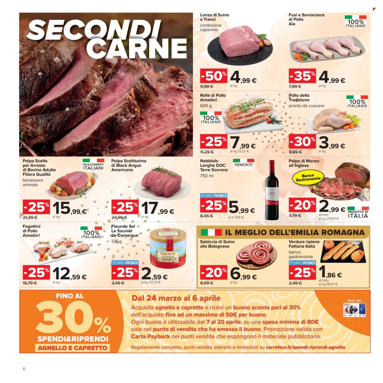 Volantino Carrefour - 24/3/2026 - 6/4/2026. Pagina 6