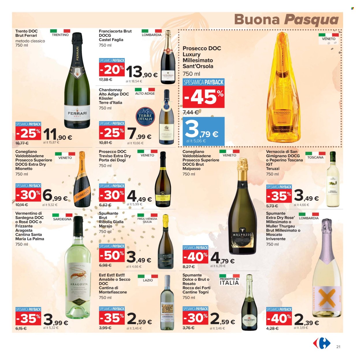 Volantino Carrefour - 24/3/2026 - 6/4/2026. Pagina 21